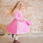 Gwendolyn Pink Velvet Dress - Magnolia BabyDress