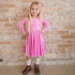 Gwendolyn Pink Velvet Dress - Magnolia BabyDress