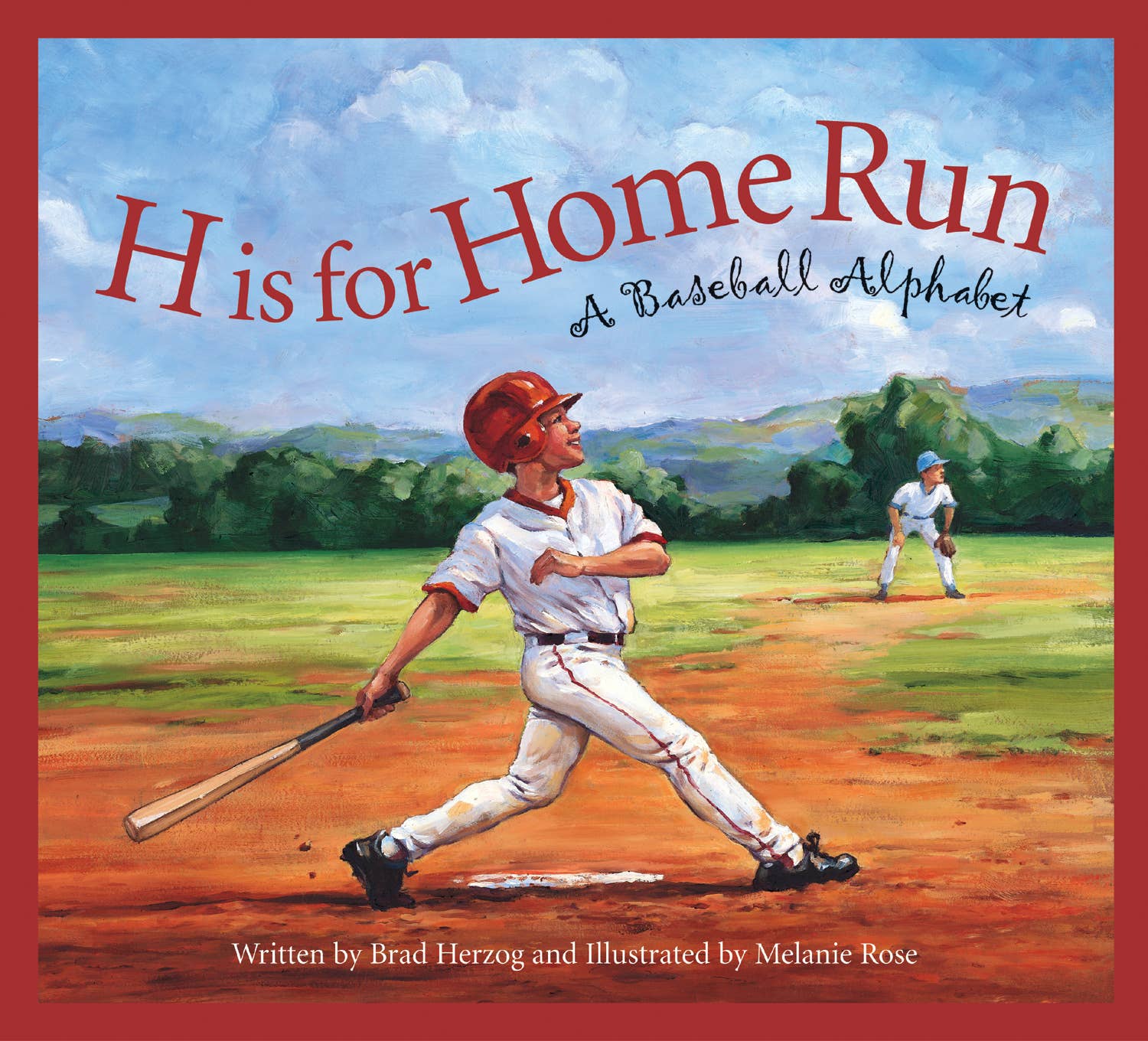 H is for Home Run: A Baseball Alphabet Picture Book (Paperback) - Magnolia BabyBook