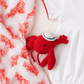 Hand Crocheted Lobster Rattle - Magnolia BabyRattle