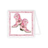 RosanneBeck Collections_Handpainted Pink Cowboy Boots Gift Card_1
