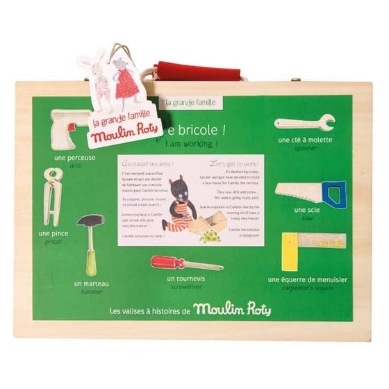 Handyman Suitcase Tool Set - Magnolia BabyWooden Toy
