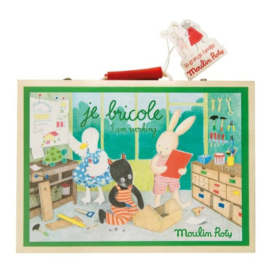 Handyman Suitcase Tool Set - Magnolia BabyWooden Toy