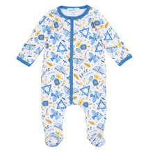  Hanukkah Nights Footie - Magnolia BabyFootie