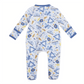 Hanukkah Nights Zip Footie - Magnolia BabyFootie