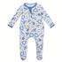 Hanukkah Nights Zip Footie - Magnolia BabyFootie