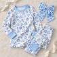 Magnolia Baby_Hanukkah Pajamas + Poppyland Headband Gift Set - Festival of Lights_2