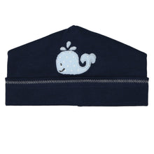  Happy Whale Applique Blue Hat - Magnolia BabyHat