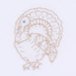 Magnolia Baby_Harvest Blessings Hand-Embroidered Bib - Ivory_2