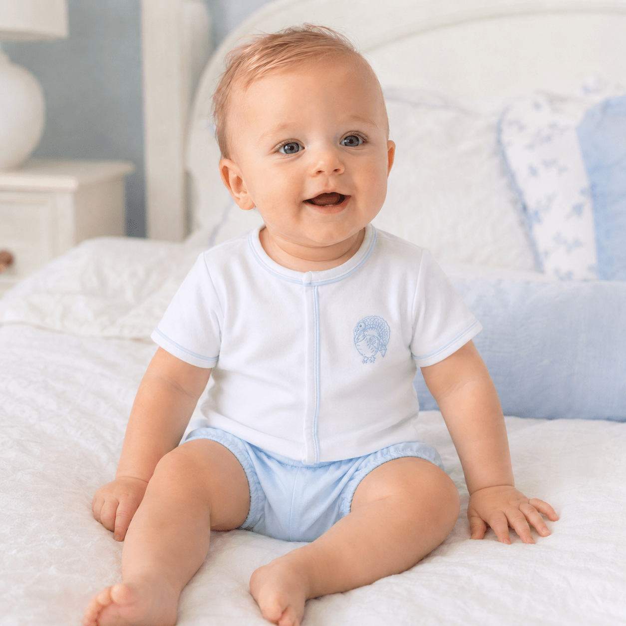 Magnolia Baby_Harvest Blessings Hand-Embroidered Diaper Cover Set - Light Blue_1