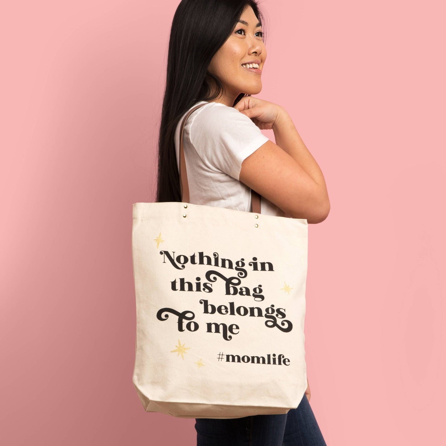 Hashtag Mom Life Tote Bag - Magnolia BabyBag