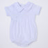 Hazel and Hudson Smocked Bubble - White - Magnolia BabyBubble