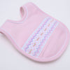 Hazel Smocked Bib - Pink - Magnolia BabyBib