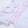 Hazel Smocked Diaper Cover Set - Pink - Magnolia BabyDiaper Cover