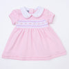 Hazel Smocked Dress - Pink - Magnolia BabyDress