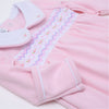 Hazel Smocked Gathered Gown - Pink - Magnolia BabyGown