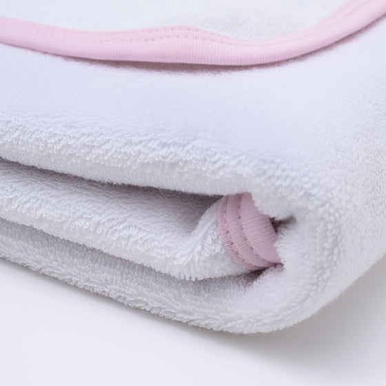Hazel Smocked Towel Set - Pink - Magnolia BabyTowel Set