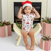 He Sees You When You're Crabby Onesie Bodysuit - Magnolia BabyBodysuit