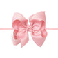 Headband with Signature Grosgrain Bow - Pink - Magnolia BabyHeadband