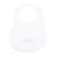 Hello! Bib - Pink - Magnolia BabyBib