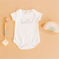 Hello! Bodysuit - Silver by Luna and Arlo - Magnolia BabyBodysuit