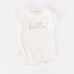 Hello! Bodysuit - Silver by Luna and Arlo - Magnolia BabyBodysuit