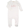 Hello! Footie - Dusty Rose by Luna and Arlo - Magnolia BabyFootie