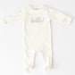 Hello! Footie - Silver by Luna and Arlo - Magnolia BabyFootie