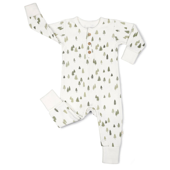 Henley Romper - Alpine - Magnolia BabyRomper