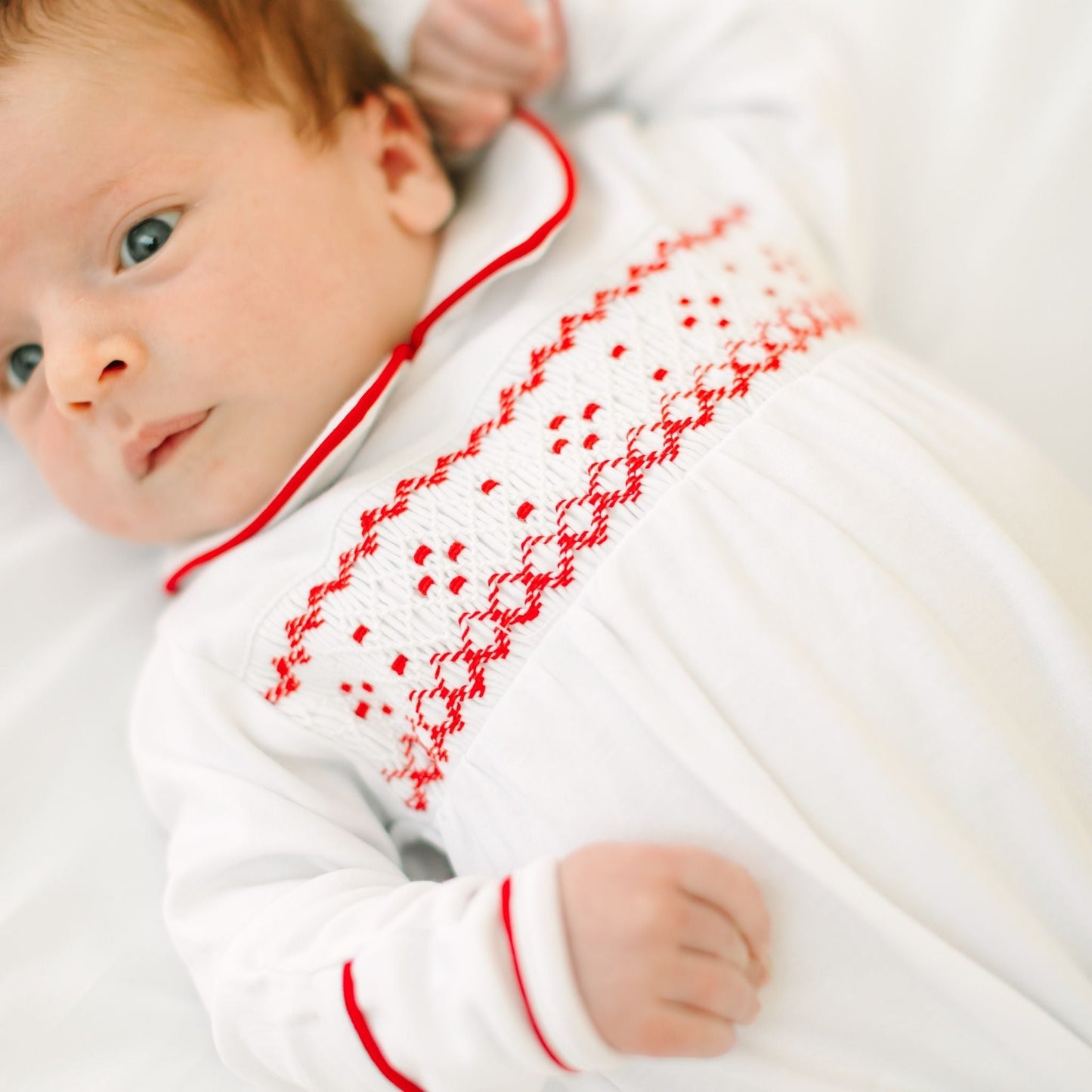 Magnolia Baby_Henry Smocked Boy Footie_5