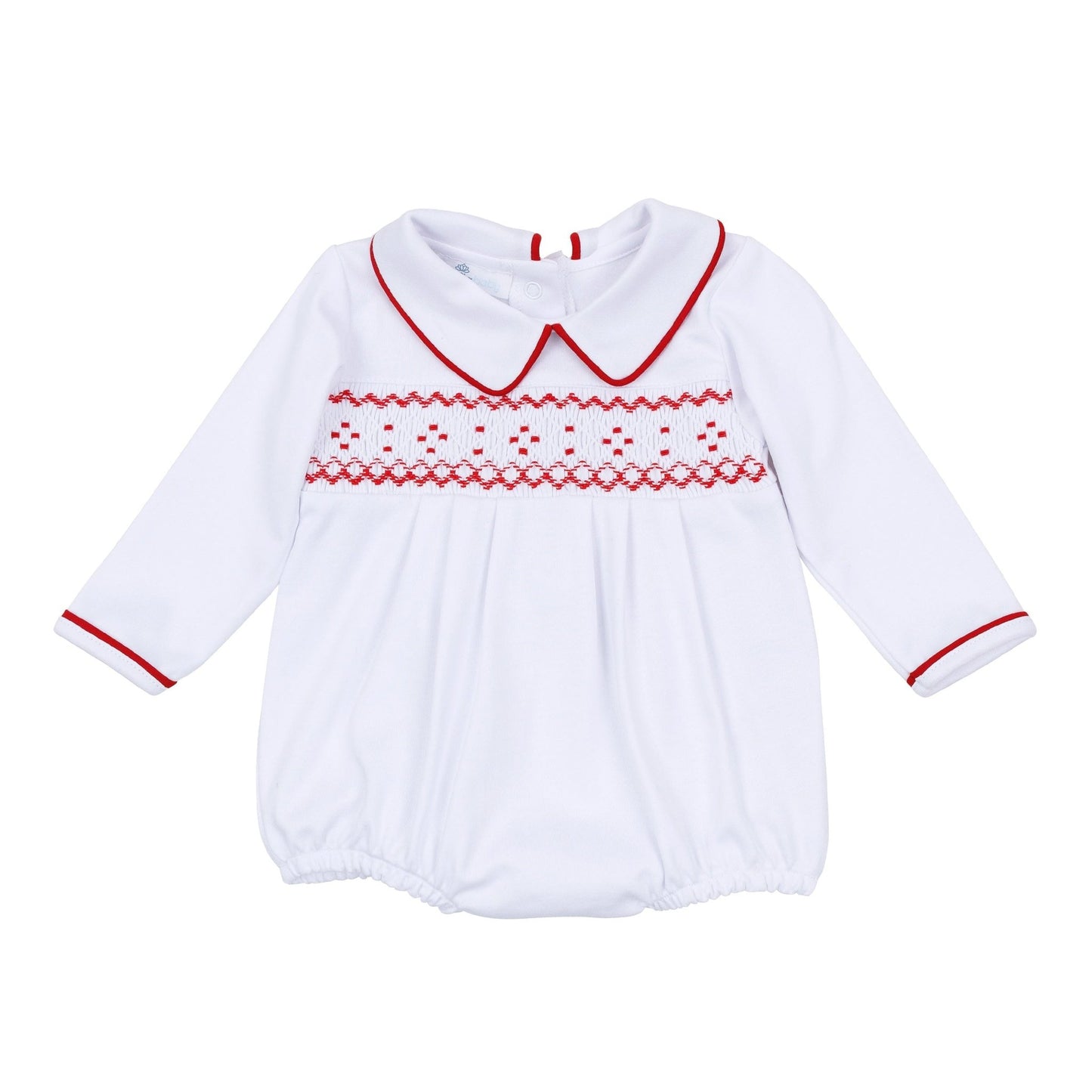 Magnolia Baby_Henry Smocked Long Sleeve Boy Bubble_2