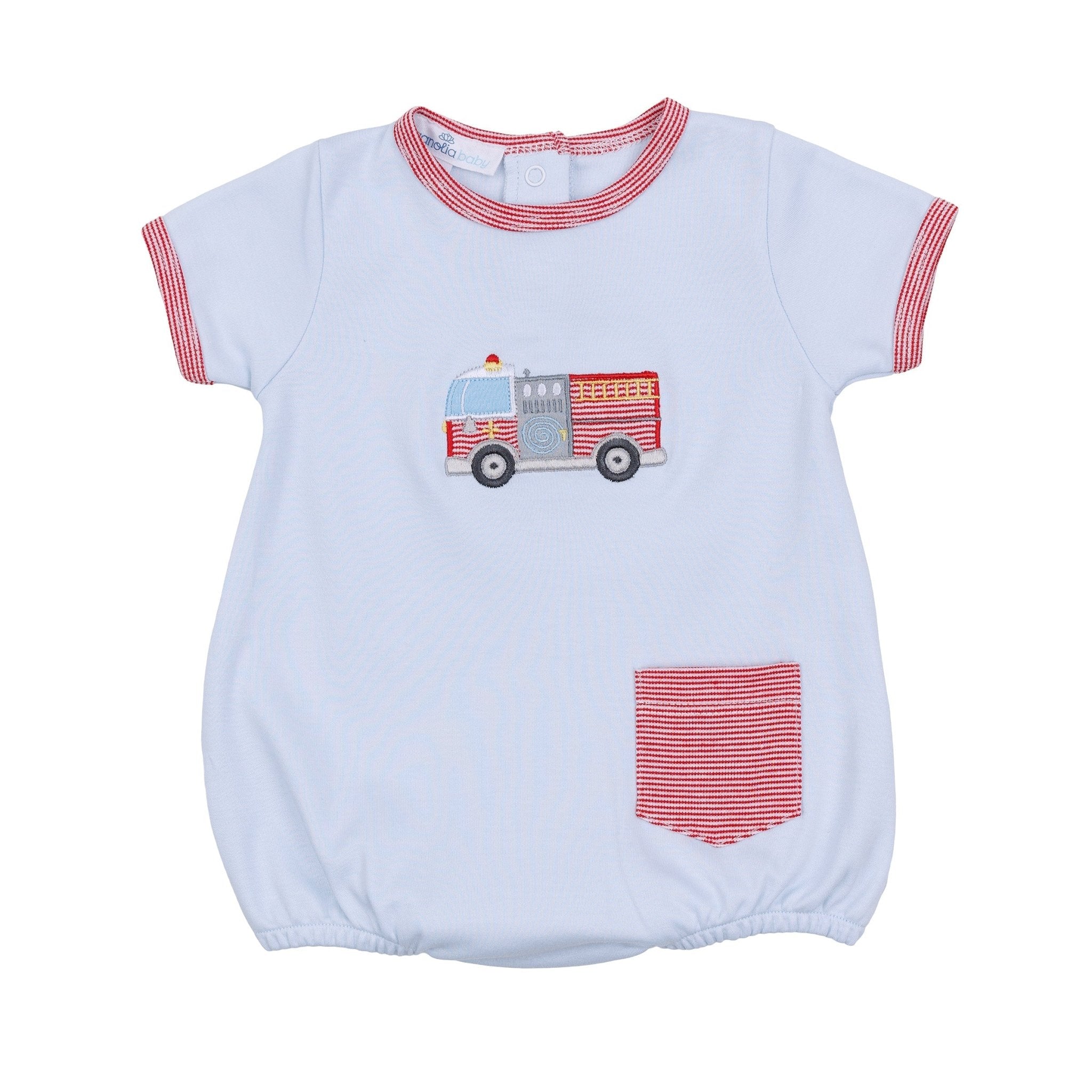 Hero Brigade Applique Bubble - Magnolia BabyBubble