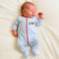 Hero Brigade Applique Footie - Magnolia BabyFootie