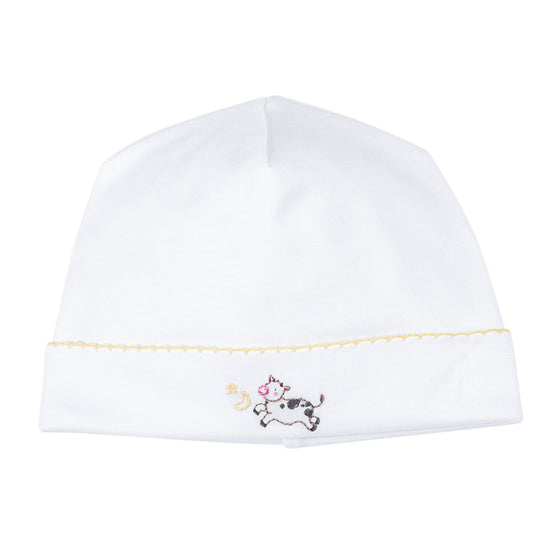 Hey, Diddle, Diddle Embroidered Hat - Magnolia BabyHat