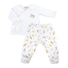 Hey, Diddle, Diddle Kimono Footed Pant Set - Magnolia Baby2pc Pant Set