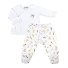  Hey, Diddle, Diddle Kimono Footed Pant Set - Magnolia Baby2pc Pant Set