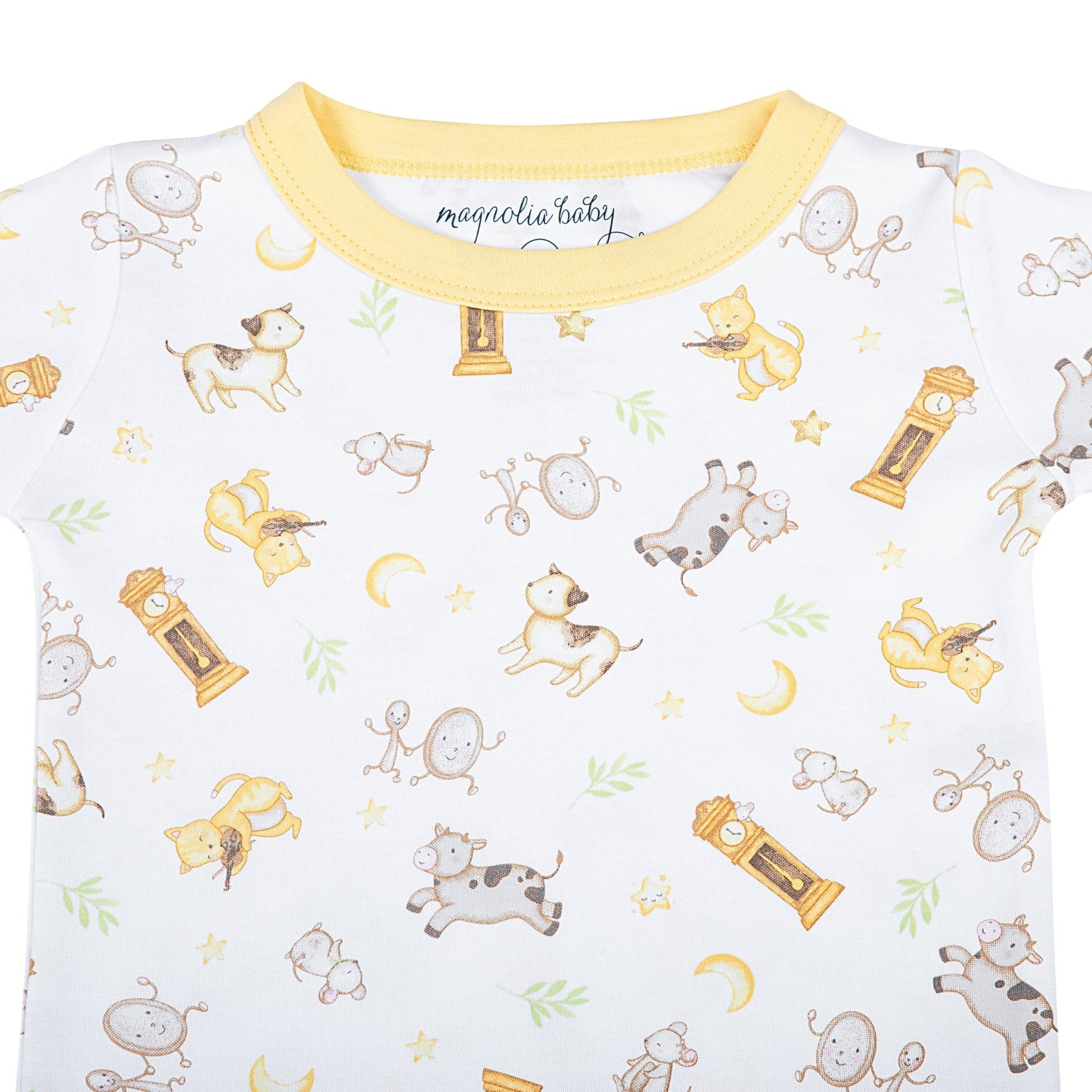 Hey, Diddle, Diddle Long Pajamas - Magnolia BabyLong Pajamas