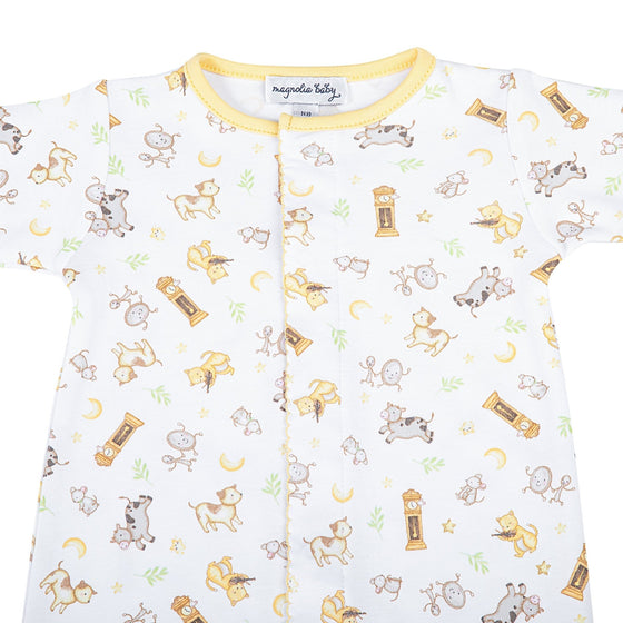 Hey, Diddle, Diddle Print Converter - Magnolia BabyConverter Gown