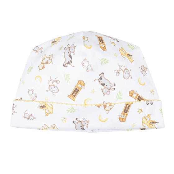 Hey, Diddle, Diddle Print Hat - Magnolia BabyHat