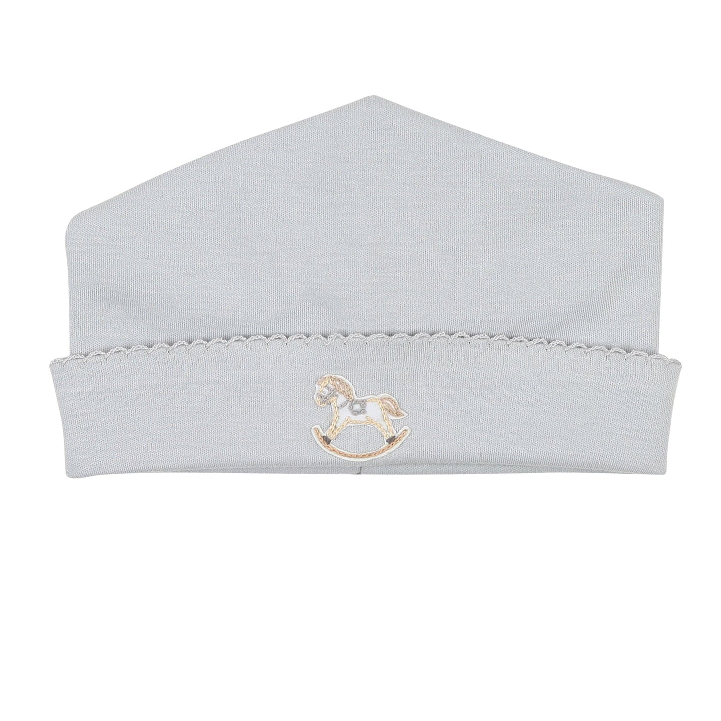 Hobby Horse Embroidered Hat - Silver - Magnolia BabyHat