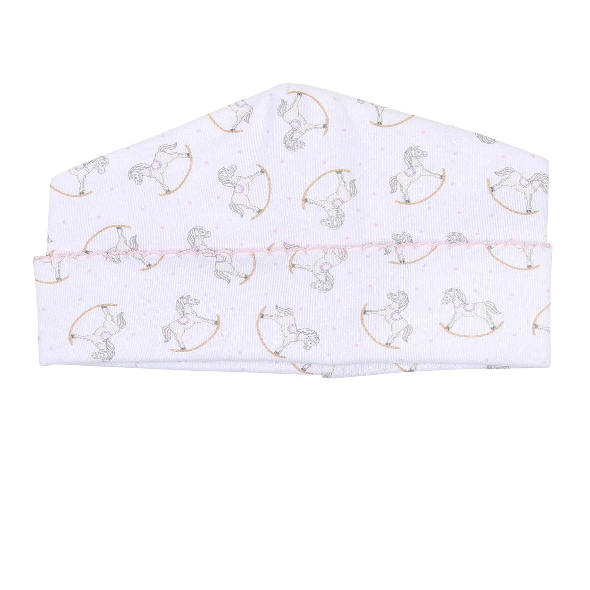 Hobby Horse Print Hat - Pink - Magnolia BabyHat