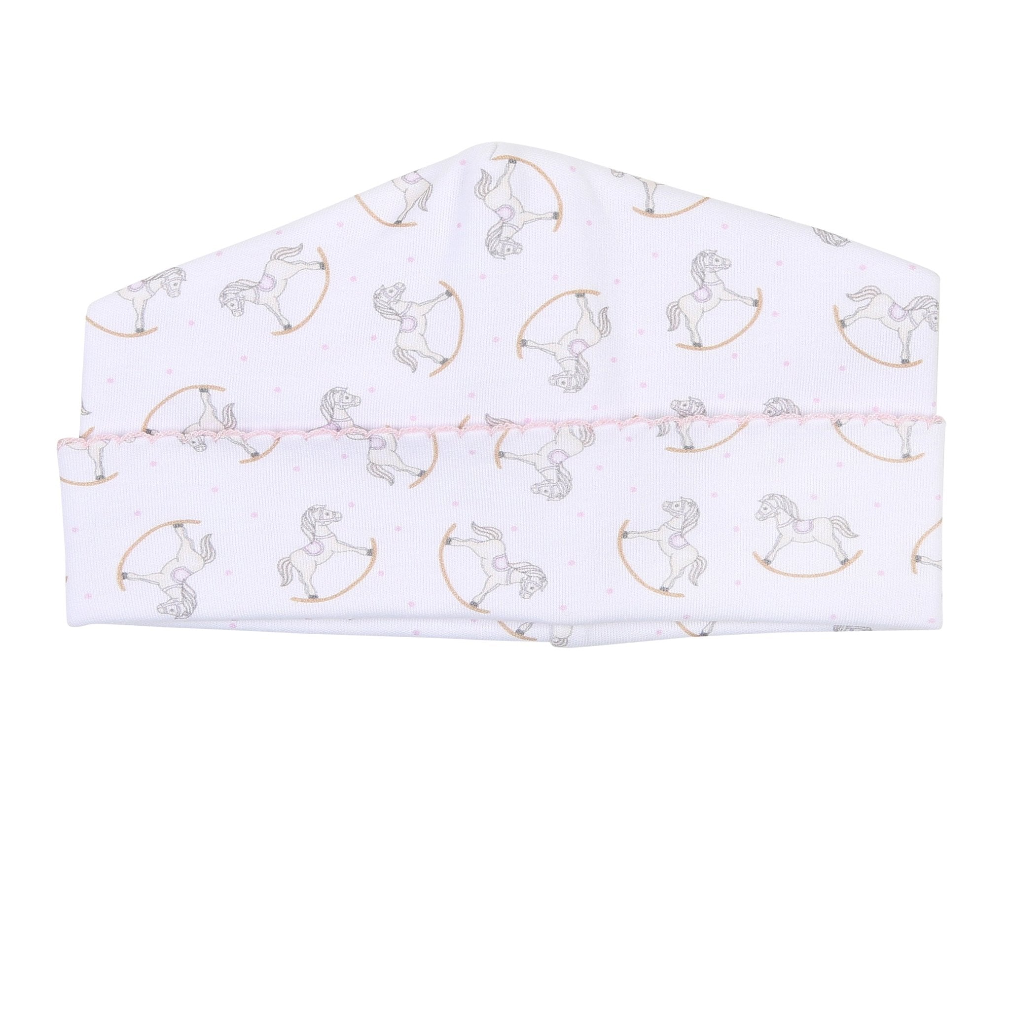 Hobby Horse Print Hat - Pink - Magnolia BabyHat