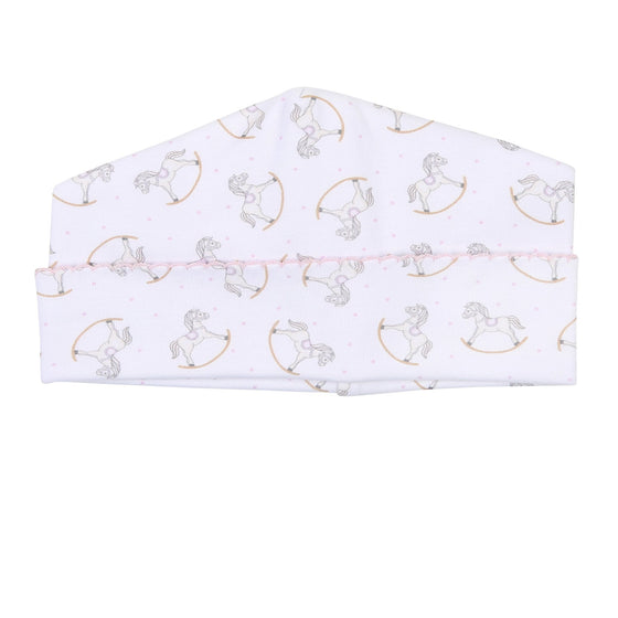 Hobby Horse Print Hat - Pink - Magnolia BabyHat