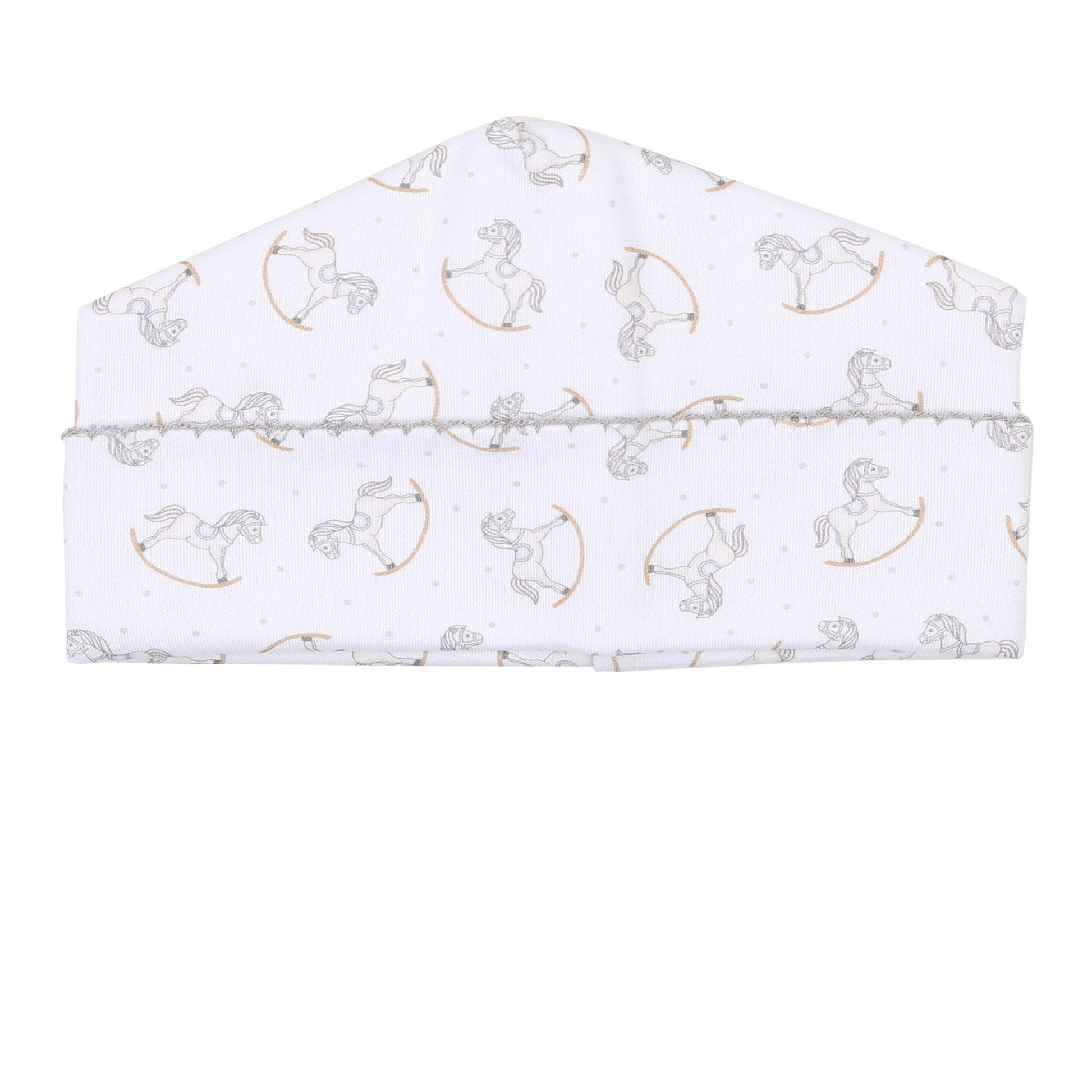 Hobby Horse Print Hat - Silver - Magnolia BabyHat