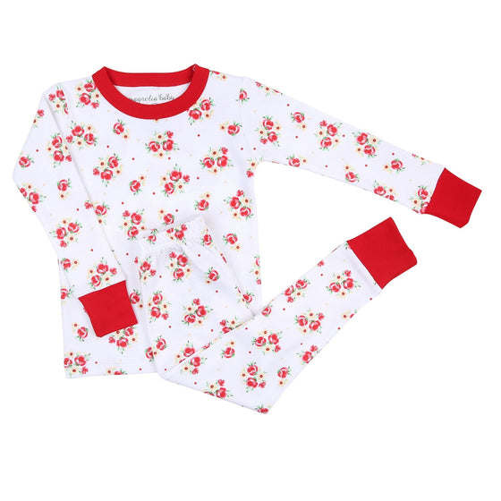 Holiday Annalise Infant/Toddler Long Pajamas - Magnolia BabyLong Pajamas