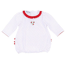  Holiday Annalise's Classics Embroidered Ruffle Bubble - Magnolia BabyBubble