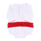 Holiday Annalise's Classics Embroidered Ruffle Bubble - Magnolia BabyBubble