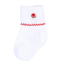  Holiday Annalise's Classics Embroidered Socks - Magnolia BabySocks