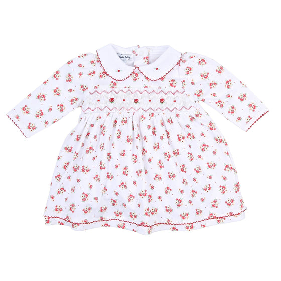 Holiday Annalise's Classics Smocked Print Dress - Magnolia BabyDress