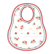  Holiday Annalise's Smocked Bib - Magnolia BabyBib